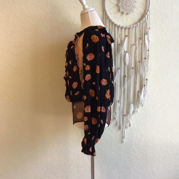 Intimately by Free People Poppy Printed Bodysuit NWOT Size M - Picture 6 of 9